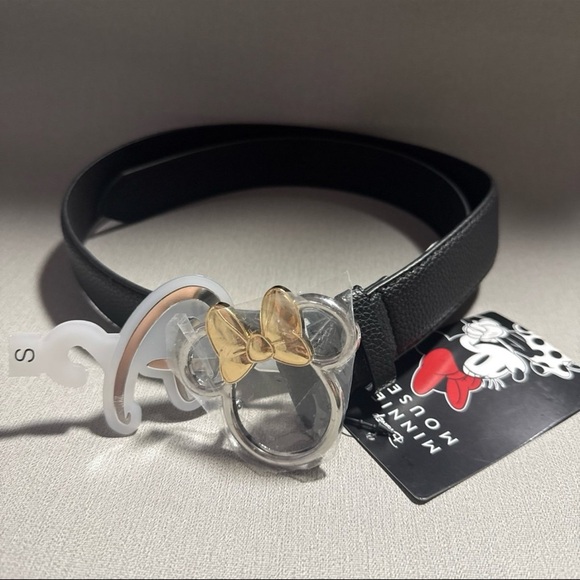 Disney Minnie Mouse Outline Belt Size S New - Picture 1 of 2